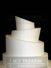 PST-12 Eğik (diyagonal) Maket Pasta Klasik Model