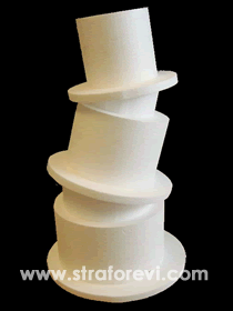 CPK-03 Strafor Cupcake Sunum Standları