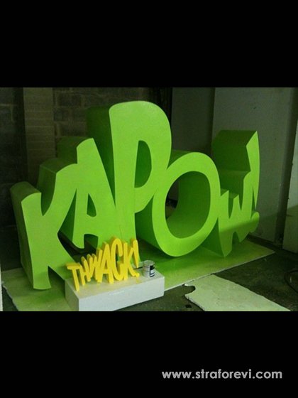 Strafor Kesimi Harfler