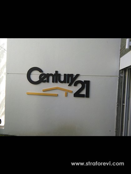 Strafor Duvar Logo Uygulaması