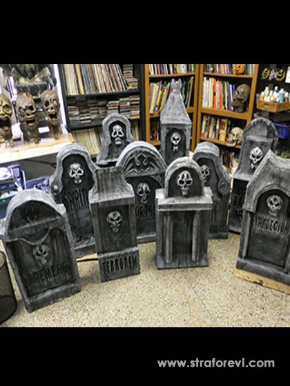 Strafor RIP Maketi sahne dekorları