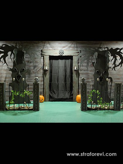 Özel Tasarım Strafor Tiyatro Sahnesi Dekoru