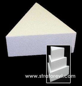 Üçgen Strafor Obje