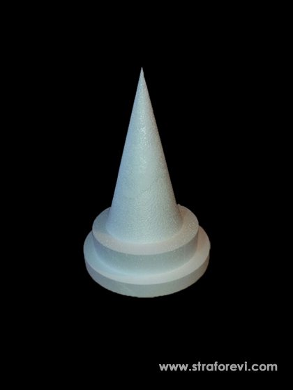 MAKARON beze kulesi strafor konik midi boy mkr 02